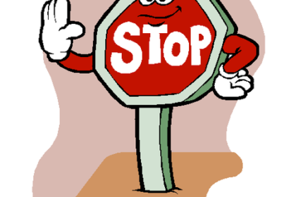 cartello di stop